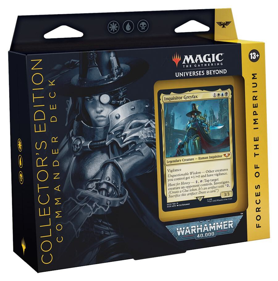 Magic G Universes Beyond Warhammer 40k Commander Deck Collector's Edition