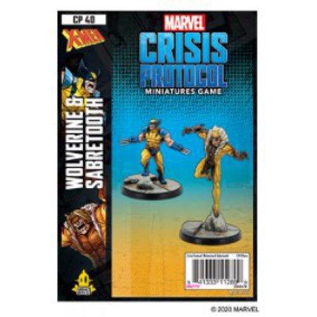 Marvel Crisis Protocol Miniatures Game - Wolverine & Sabertooth