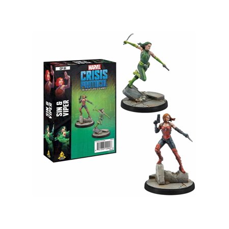 Marvel Crisis Protocol Miniatures Game - Sin and Viper