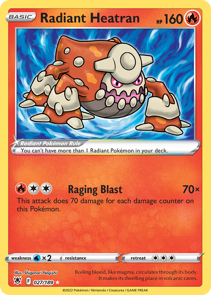 Radiant Heatran - 027/189
