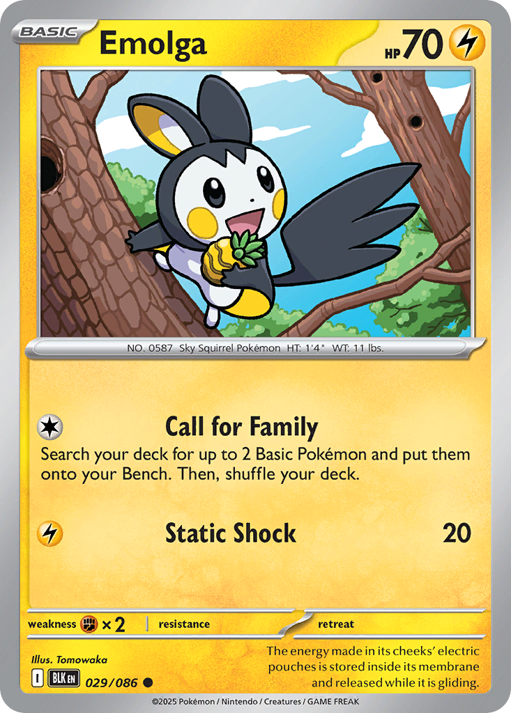 Emolga (Poke Ball Pattern) - 029/086