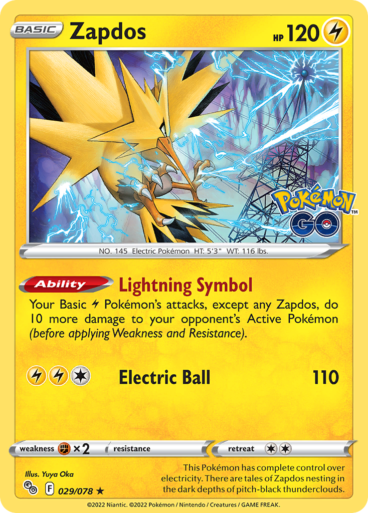Zapdos - 029/078 - Reverse Holofoil