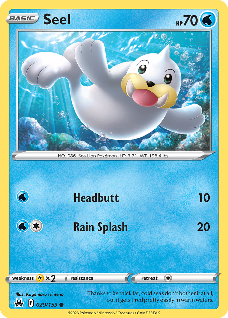 Seel - 029/159 - Reverse Holofoil