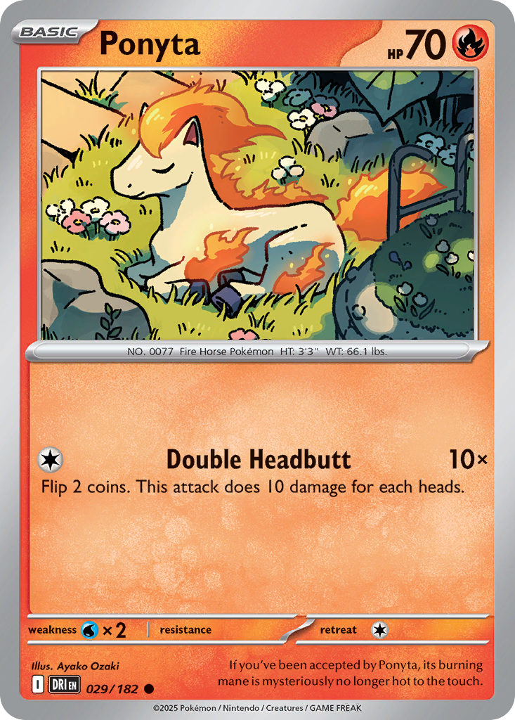 Ponyta - 029/182