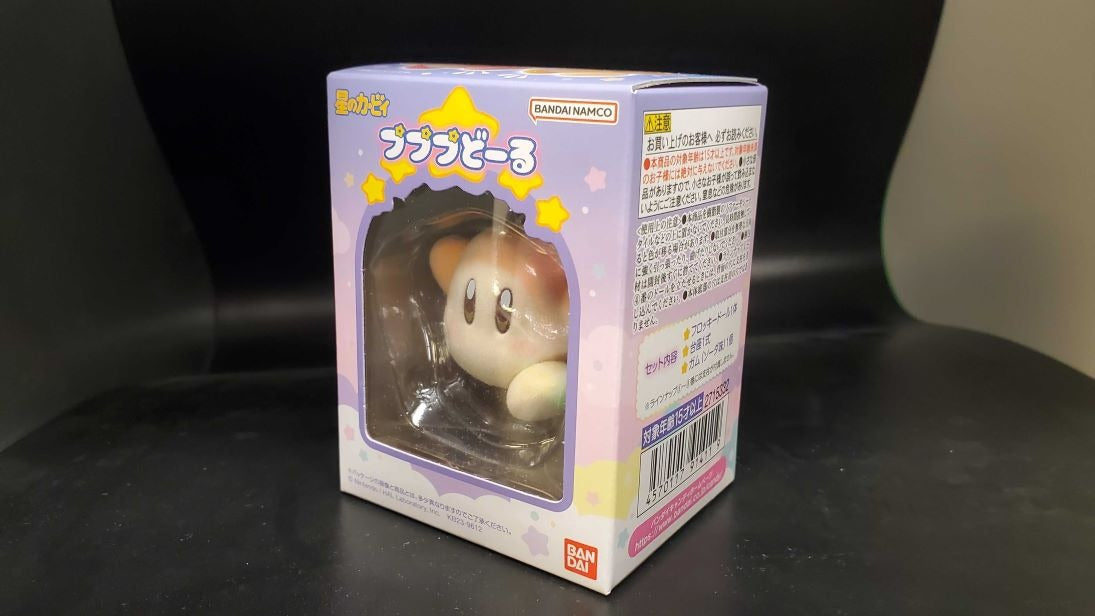 Bandai Shokugan Flocky Doll: Kirby PuPuPu Flocked Doll