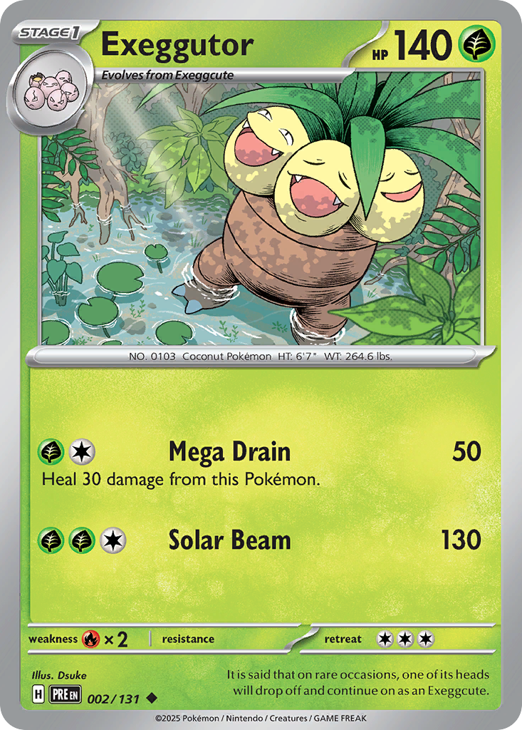 Exeggutor (Master Ball Pattern) - 002/131