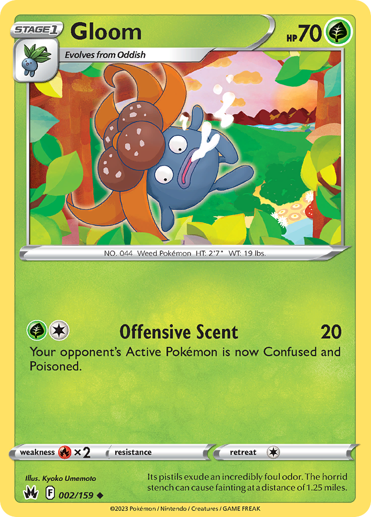 Gloom - 002/159 - Reverse Holofoil