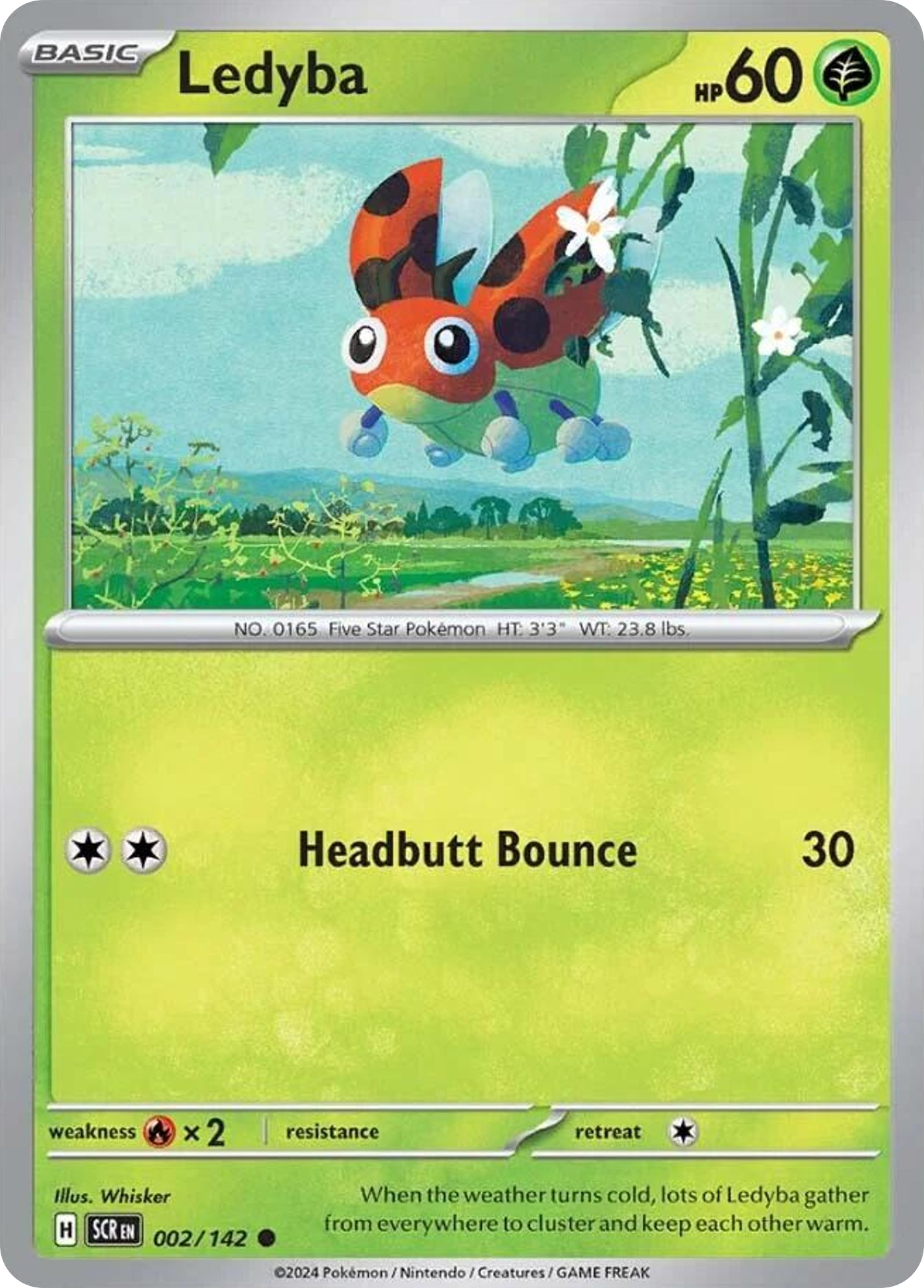 Ledyba - 002/142 - Reverse Holofoil