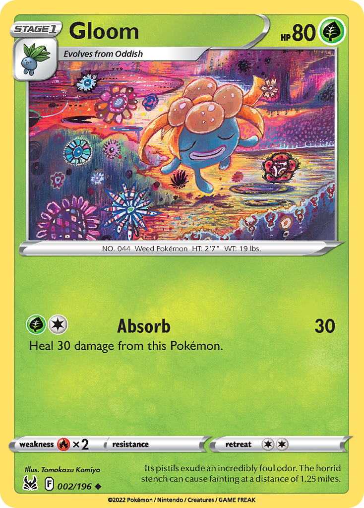 Gloom - 002/196 - Reverse Holofoil