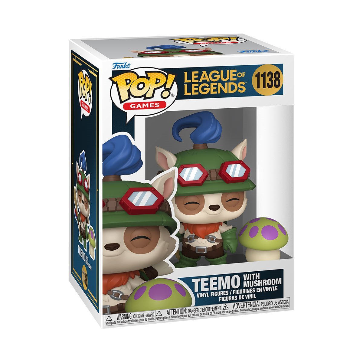 Pop&Buddy League Of Legends Teemo W Shroom Figure