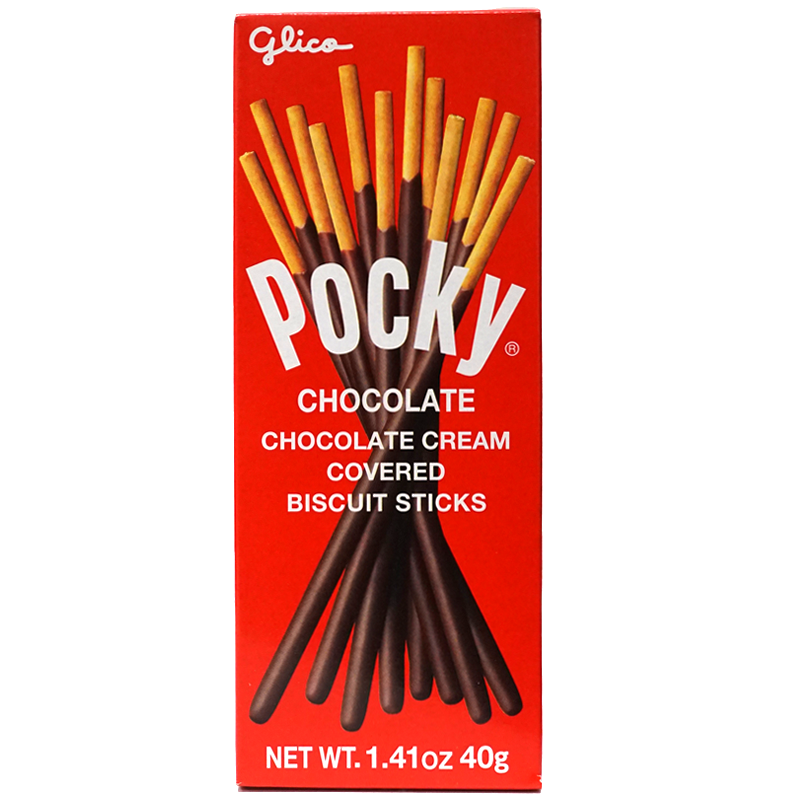 GLICO Pocky Chocolate Coated Biscuit Sticks 40g
