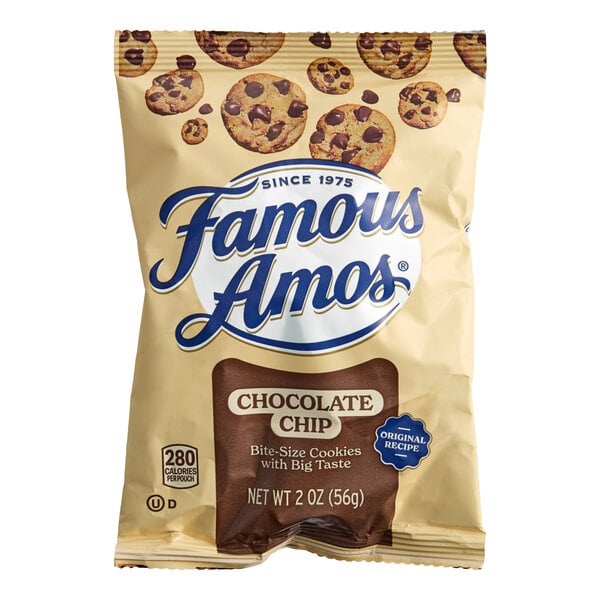 Famous Amos Chocolate Chip Cookies, 2 oz.