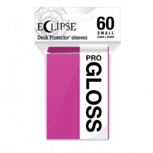 Deck Pro Eclipse Small Gloss Sleeves Hot Pink - 60
