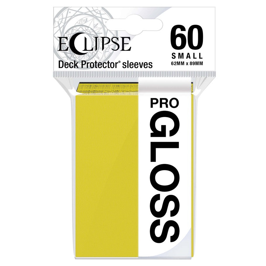 Deck Pro Eclipse Small Gloss Sleeves Lemon Yellow - 60