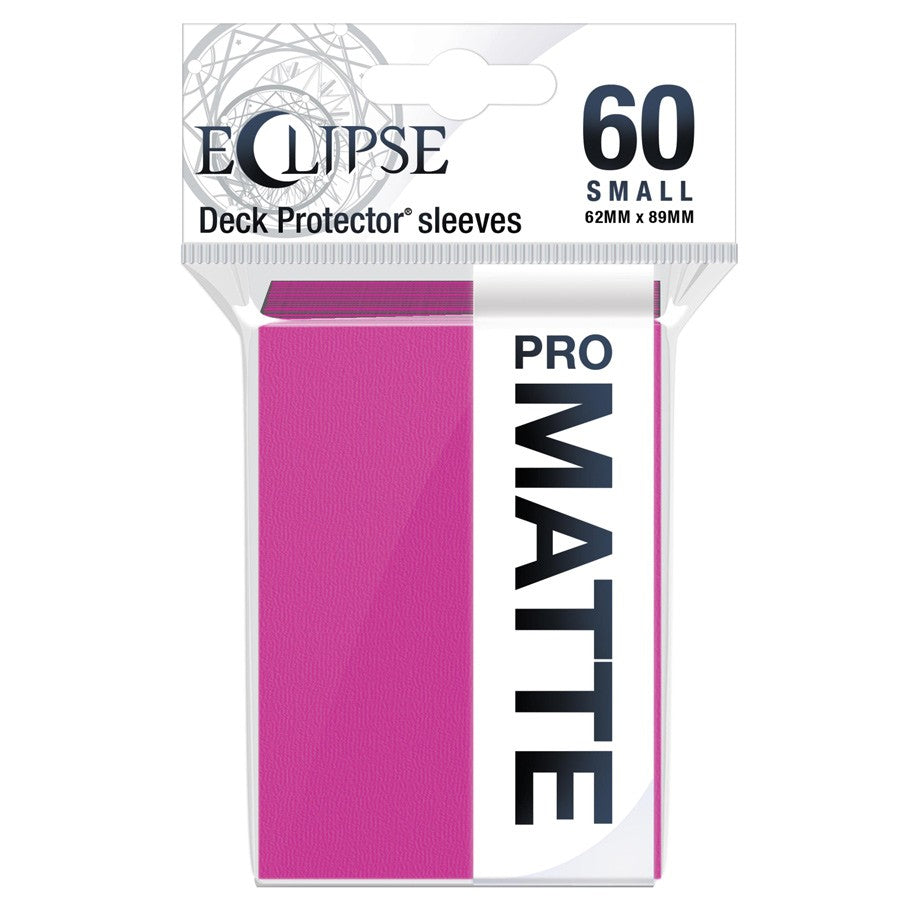 Deck Pro Eclipse Small Matte Sleeves Hot Pink - 60