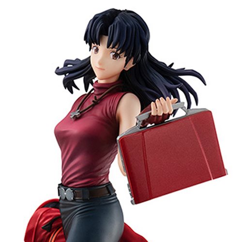 MegaHouse - Rebuild of Evangelion Gals Series Misato & Pen Pen PVC Figure