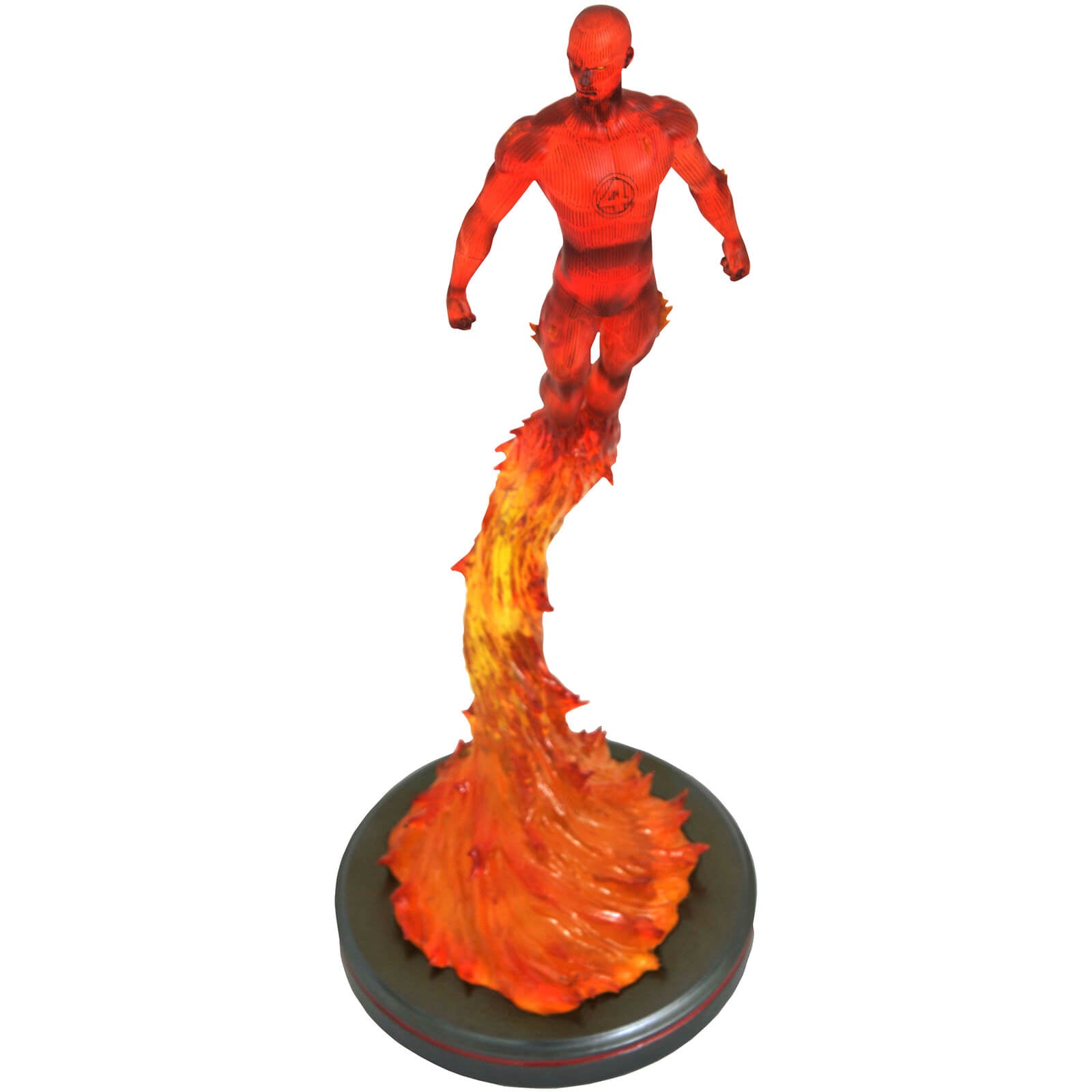 Diamond Select Marvel Comic Premier Collection Statue Human Torch - 36 CM