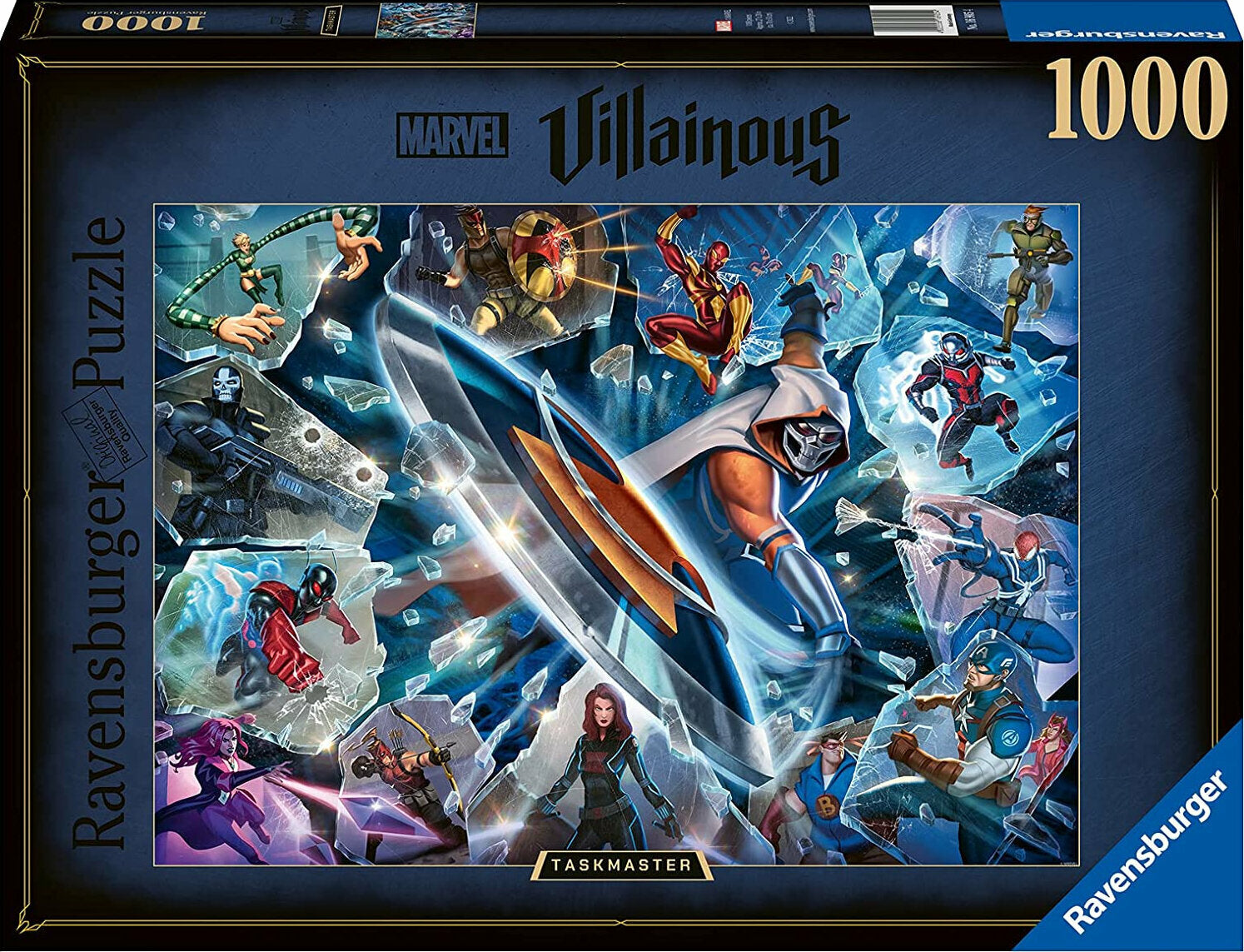 Marvel Villainous Taskmaster 1000 Pc Puzzle