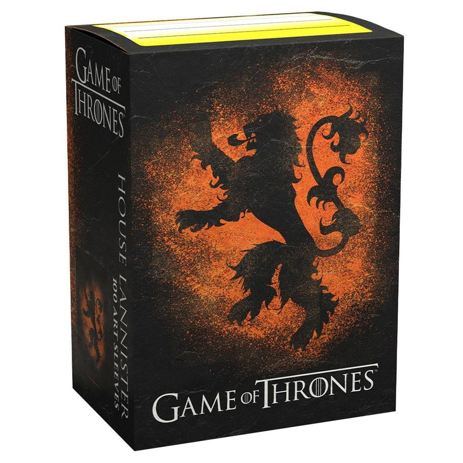 Dragon Shields Art Brushed Game of Thrones Lannister