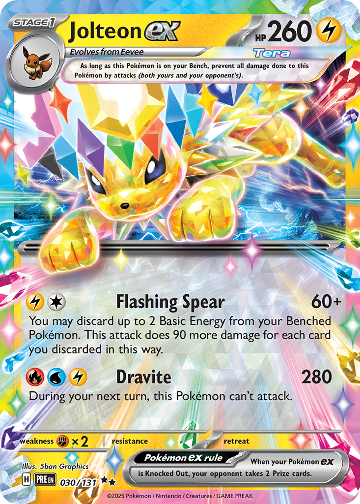 Jolteon ex  - 030/131