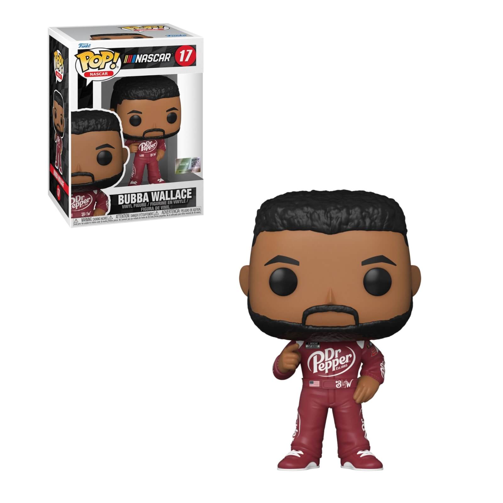 Funko Pop Nascar Bubba Wallace Dr Pepper
