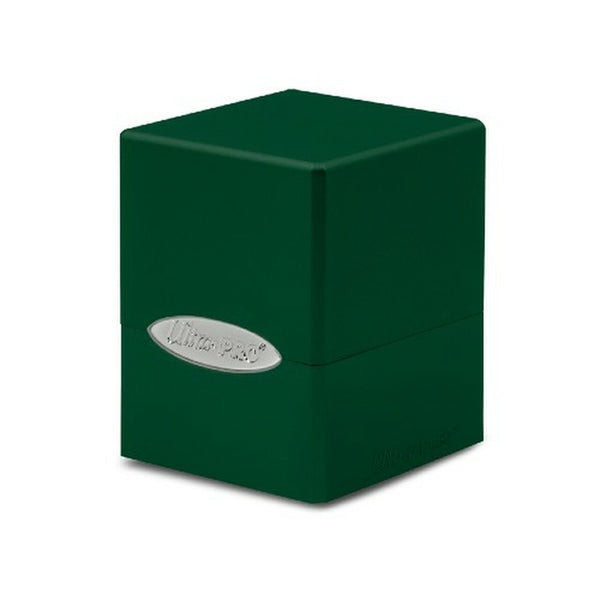 Deck Box Satin Cube Hi-Gloss Emerald