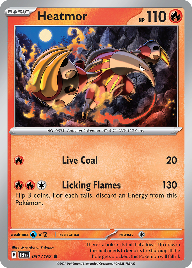 Heatmor - 031/162 - Reverse Holofoil