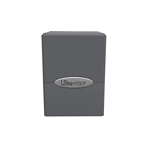Deck Box Satin Cube Smoke Grey