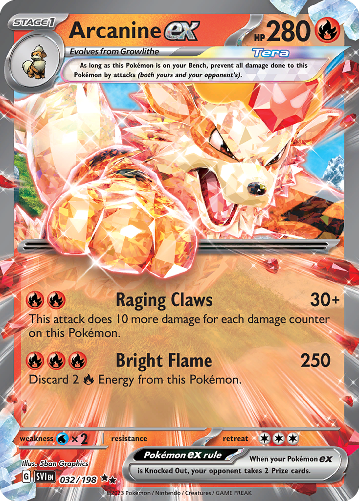 Arcanine ex  - 032/198