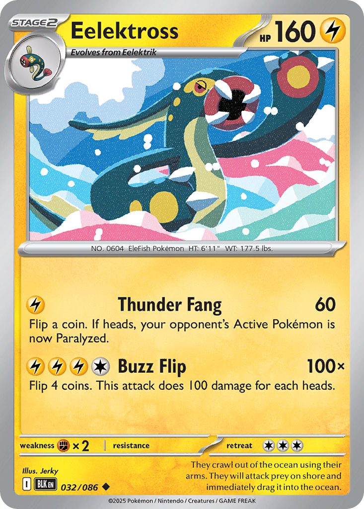Eelektross (Poke Ball Pattern) - 032/086