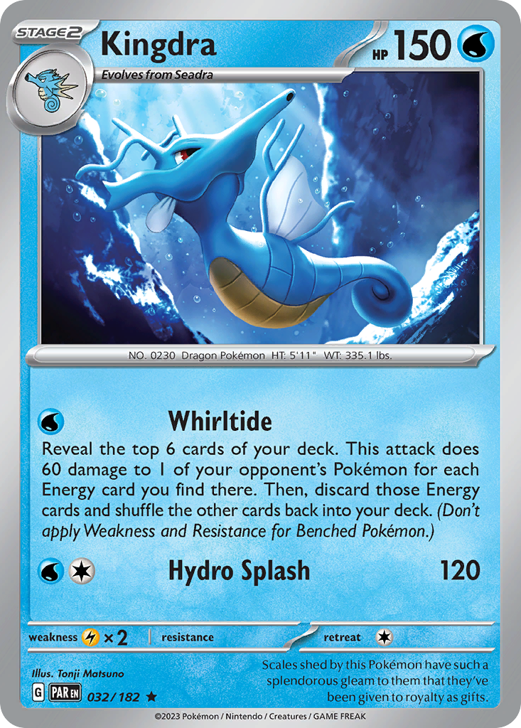 Kingdra - 032/182 - Reverse Holofoil