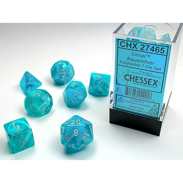 7-Die Set Cirrus: Aqua/Silver