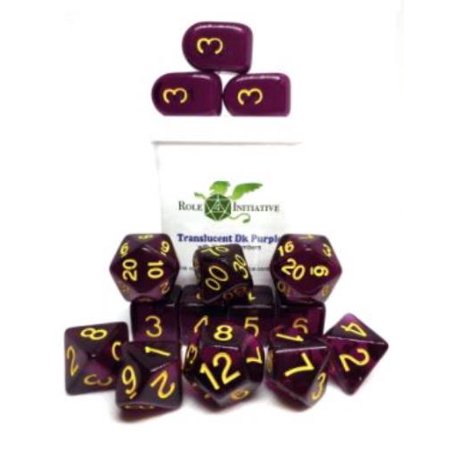 R4I Trans Dk Purple/Gold 15pc