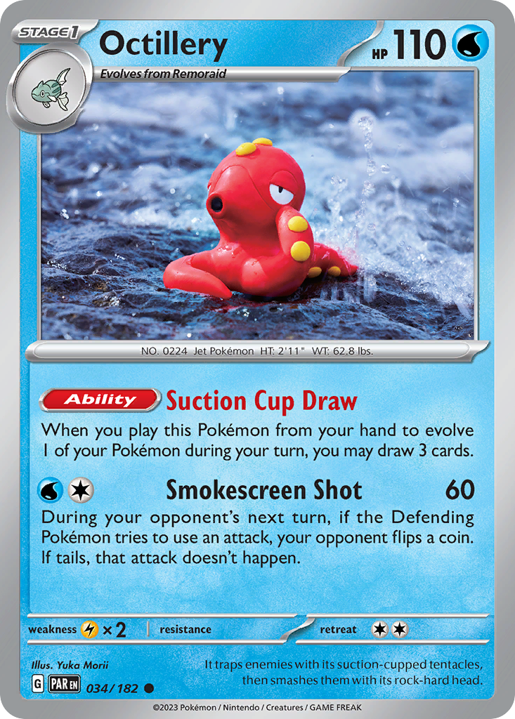 Octillery - 034/182 - Reverse Holofoil