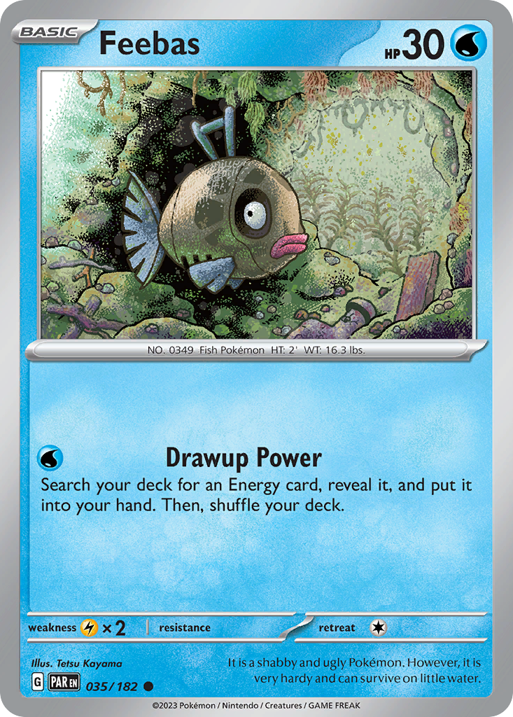 Feebas - 035/182 - Reverse Holofoil