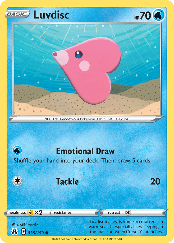 Luvdisc - 035/159 - Reverse Holofoil