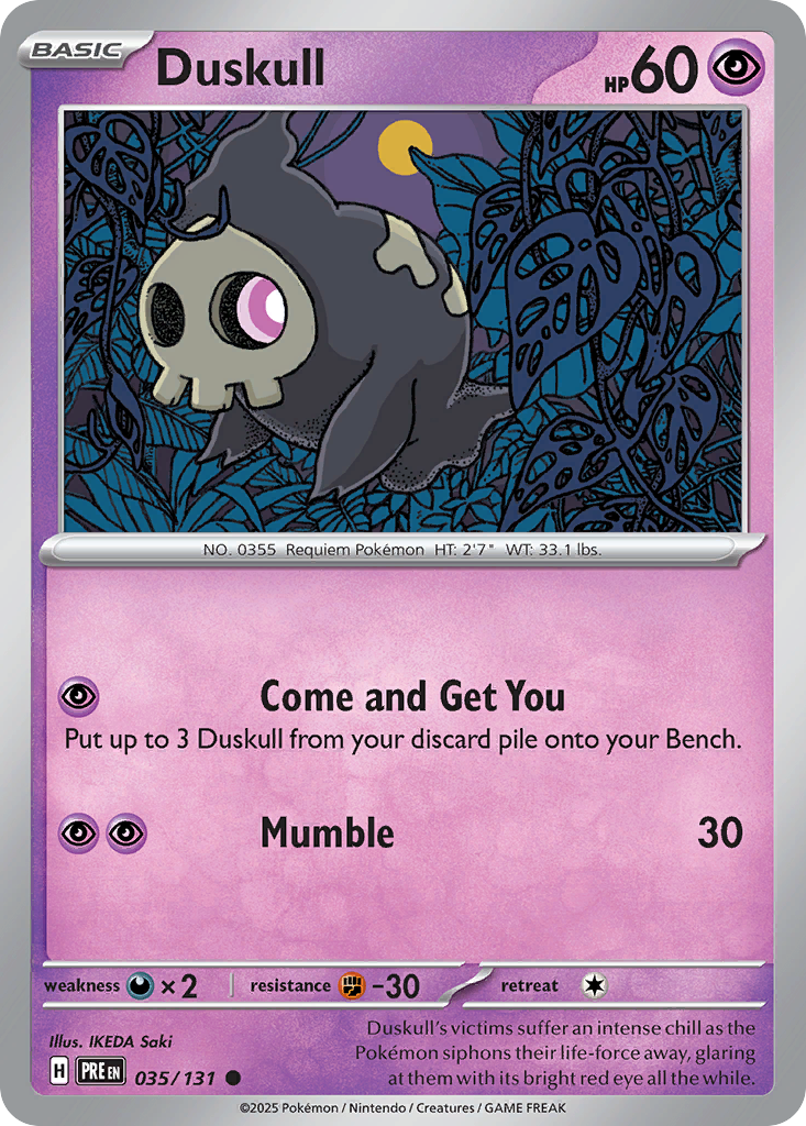 Duskull (Poke Ball Pattern) - 035/131