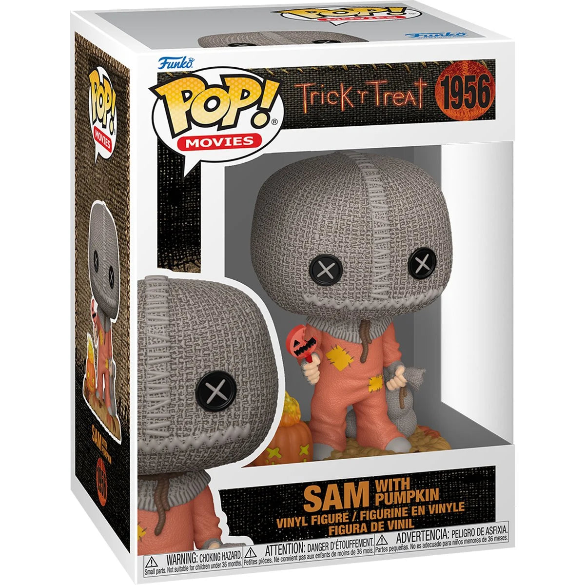 Pop Movies Horror S11 Sam W Pumpkin Figure