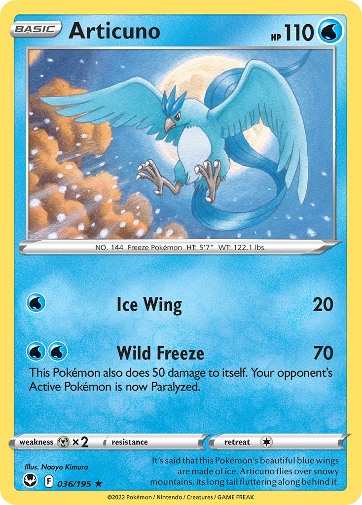 Articuno - 036/195 - Reverse Holofoil