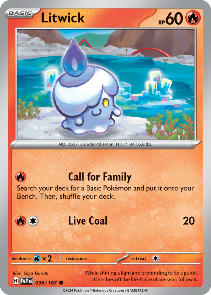 Litwick - 036/167 - Reverse Holofoil