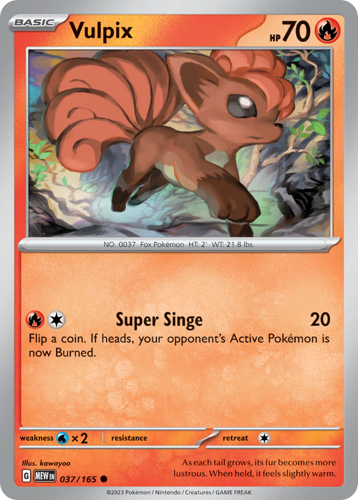 Vulpix - 037/165