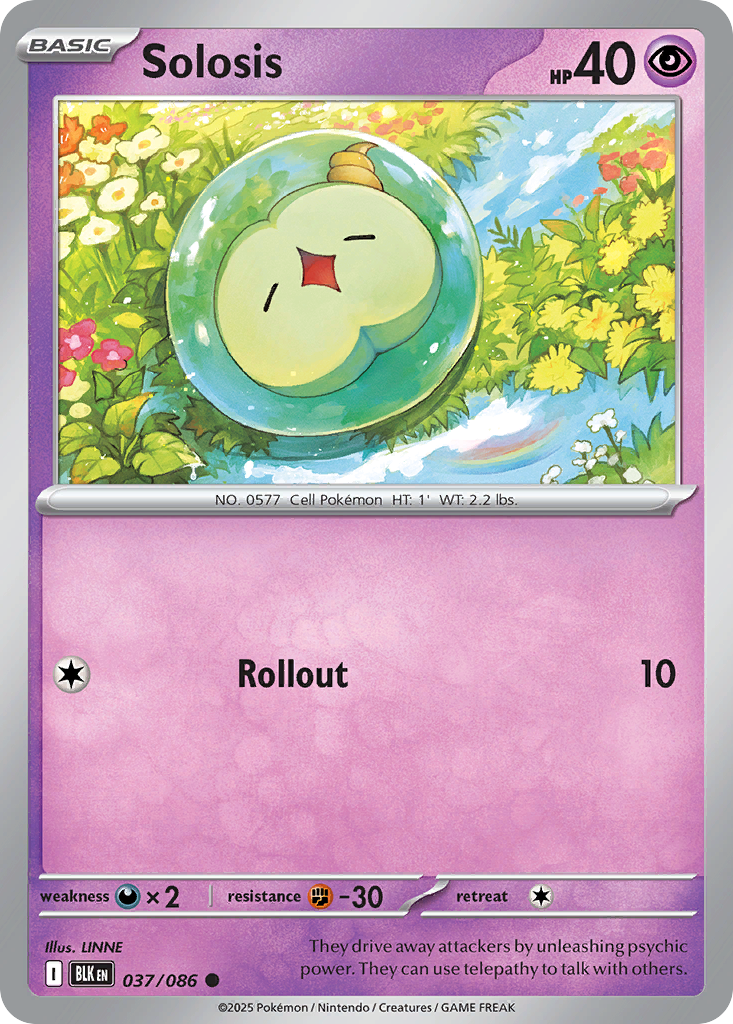 Solosis - 037/086 - Reverse Holofoil