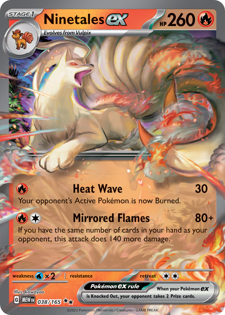 Ninetales ex  - 038/165