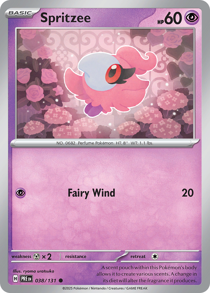 Spritzee (Poke Ball Pattern) - 038/131