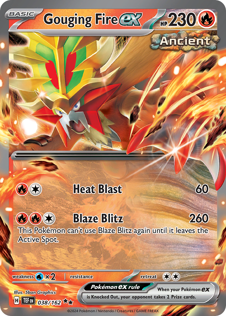 Gouging Fire ex  - 038/162
