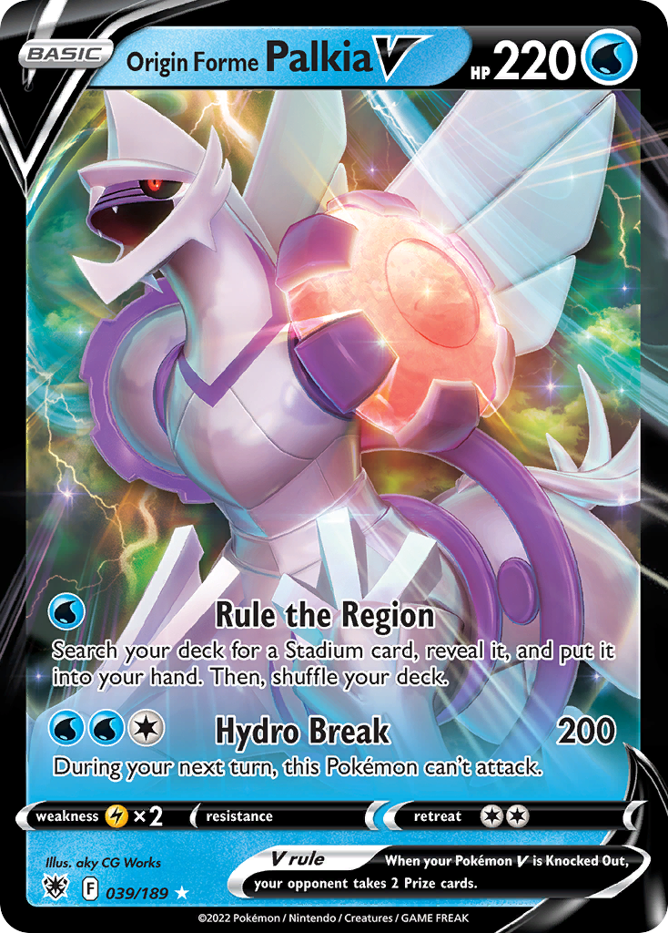 Origin Forme Palkia V - 039/189