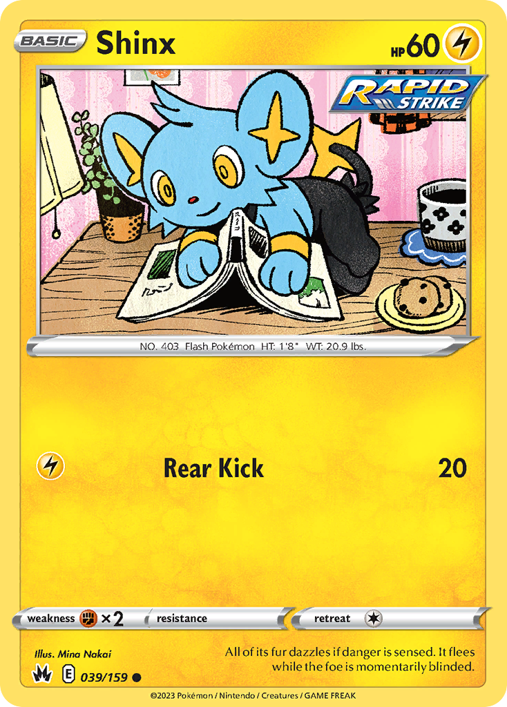 Shinx (39) - 039/159 - Reverse Holofoil