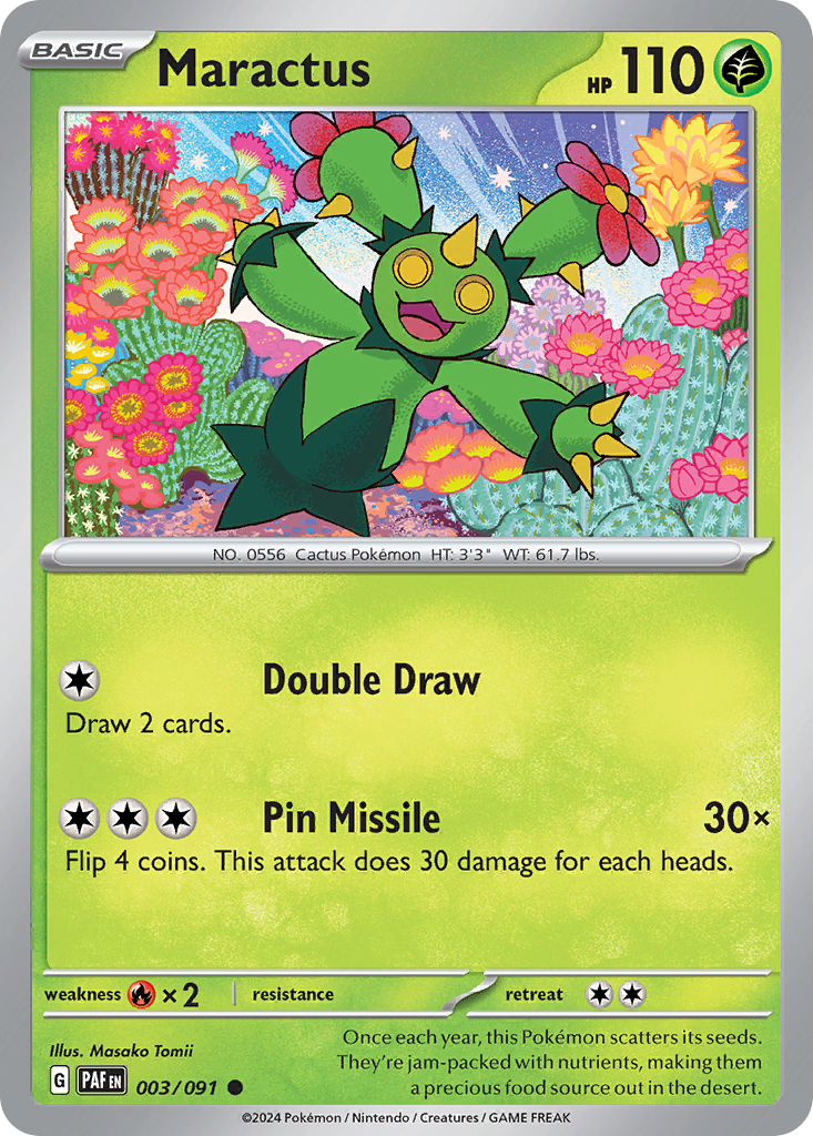 Maractus - 003/091 - Reverse Holofoil