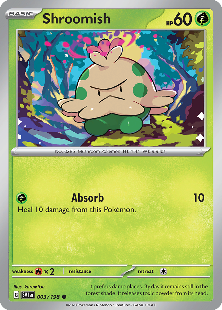 Shroomish - 003/198 - Reverse Holofoil
