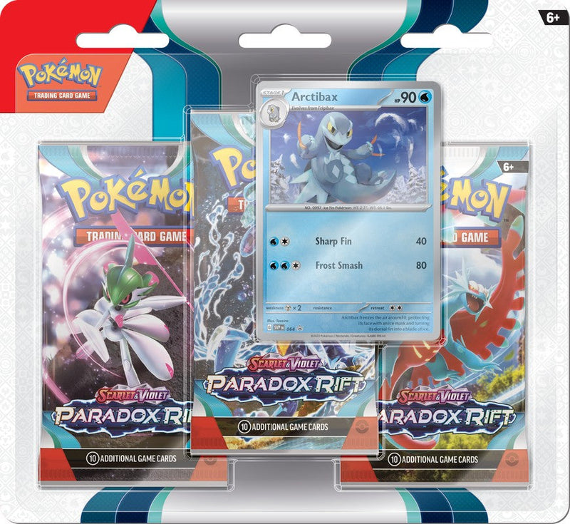 Scarlet & Violet - Paradox Rift - 3-Pack Blister - Arctibax